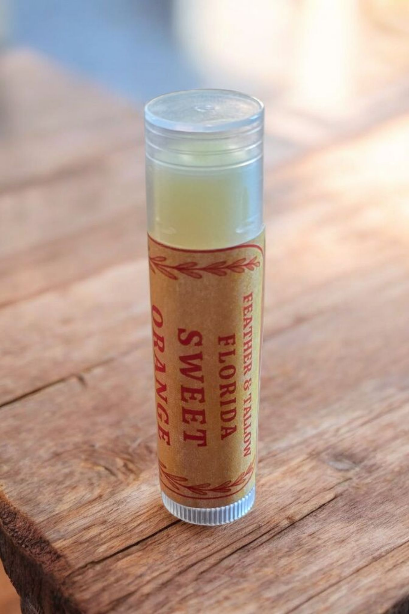 Sweet Florida Orange Tallow Lip Balm – Bright, Citrus Lip Moisture