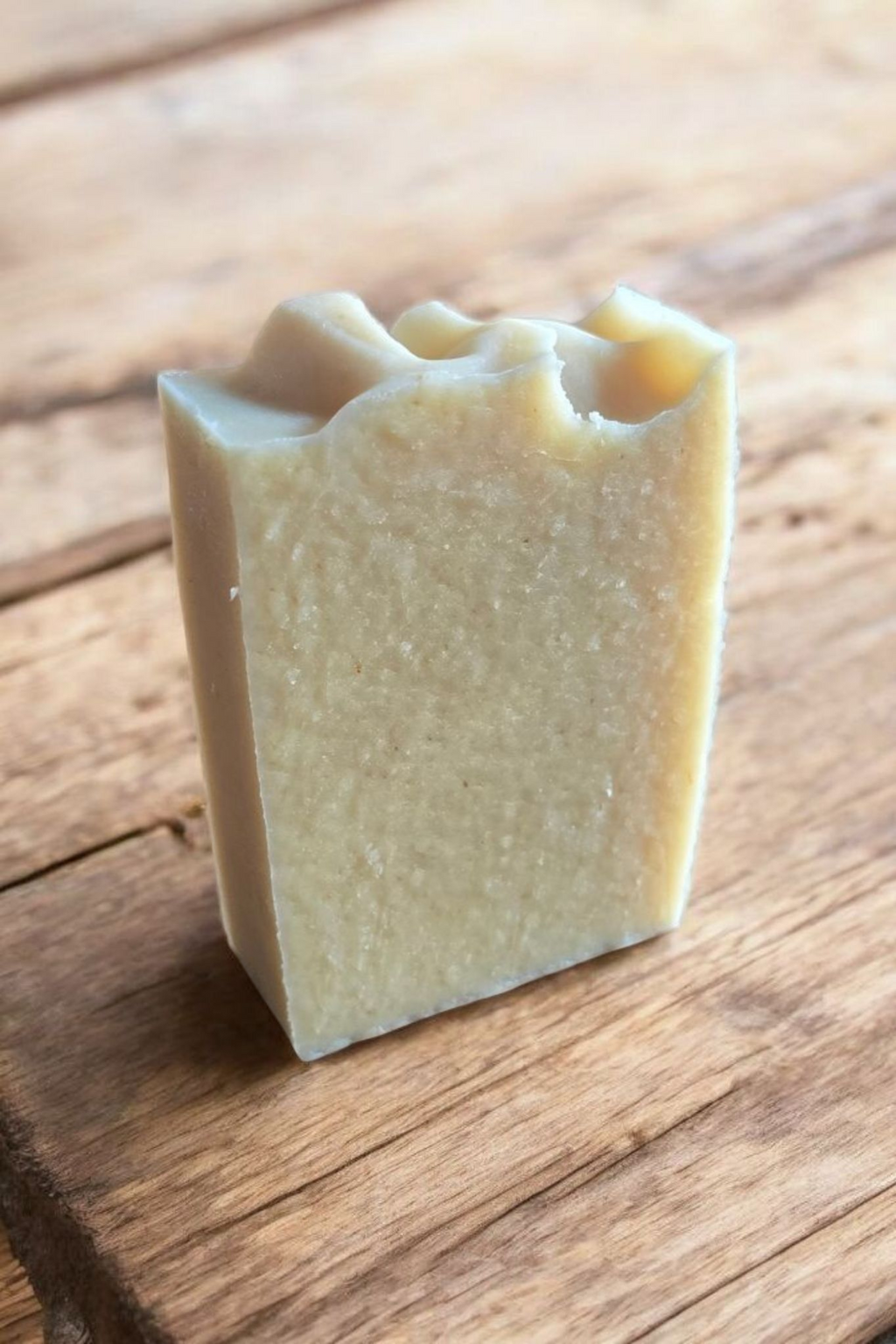 Unscented Tallow Soap with Goat Milk & Oats – Bare Naked Bar for Sensitive Skin