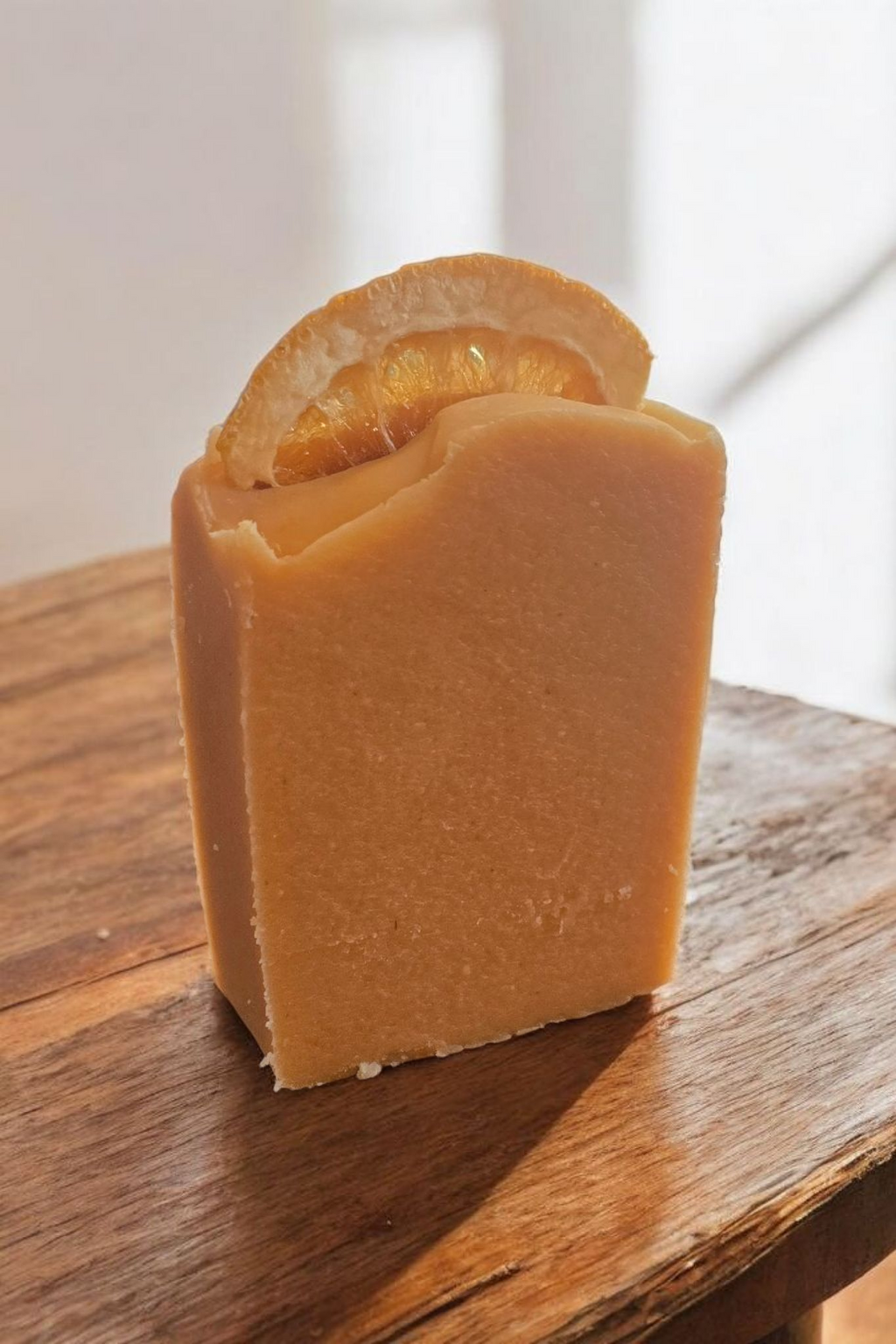 Orange & Bergamot Tallow Soap with Goat Milk & Oats – Bright Citrus Bar
