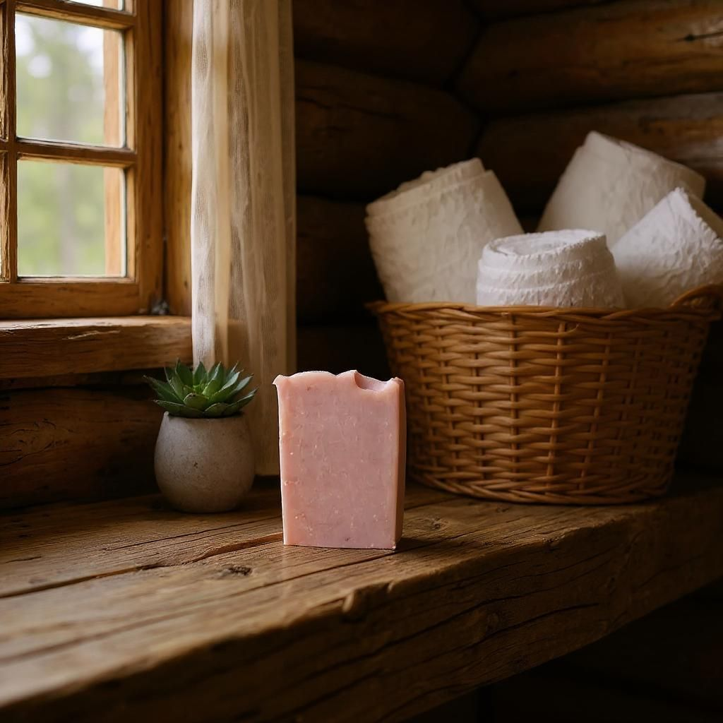 Cardamom & Cedar Tallow Soap with Goat Milk & Oats – Spiced Woodsy Bar - Available 8/3