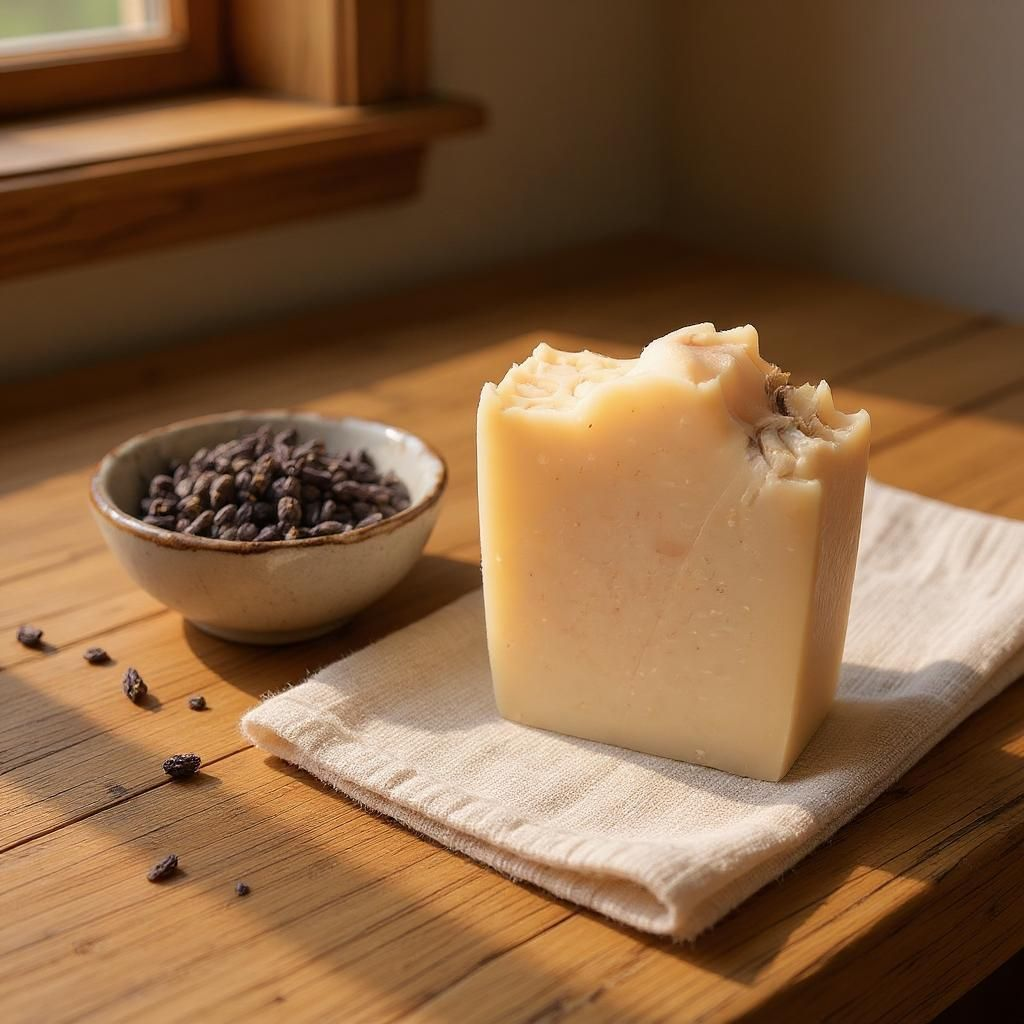 Oatmeal Milk & Honey Tallow Soap with Goat Milk – Sweet & Comforting Bar