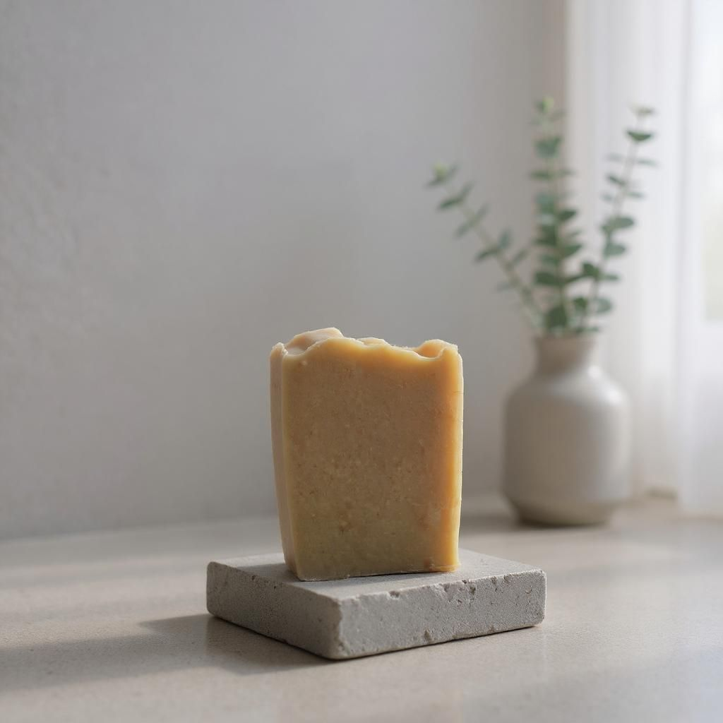 Lemongrass Tallow Soap with Goat Milk & Oats – Bright & Fresh Citrus Bar Available 8/3