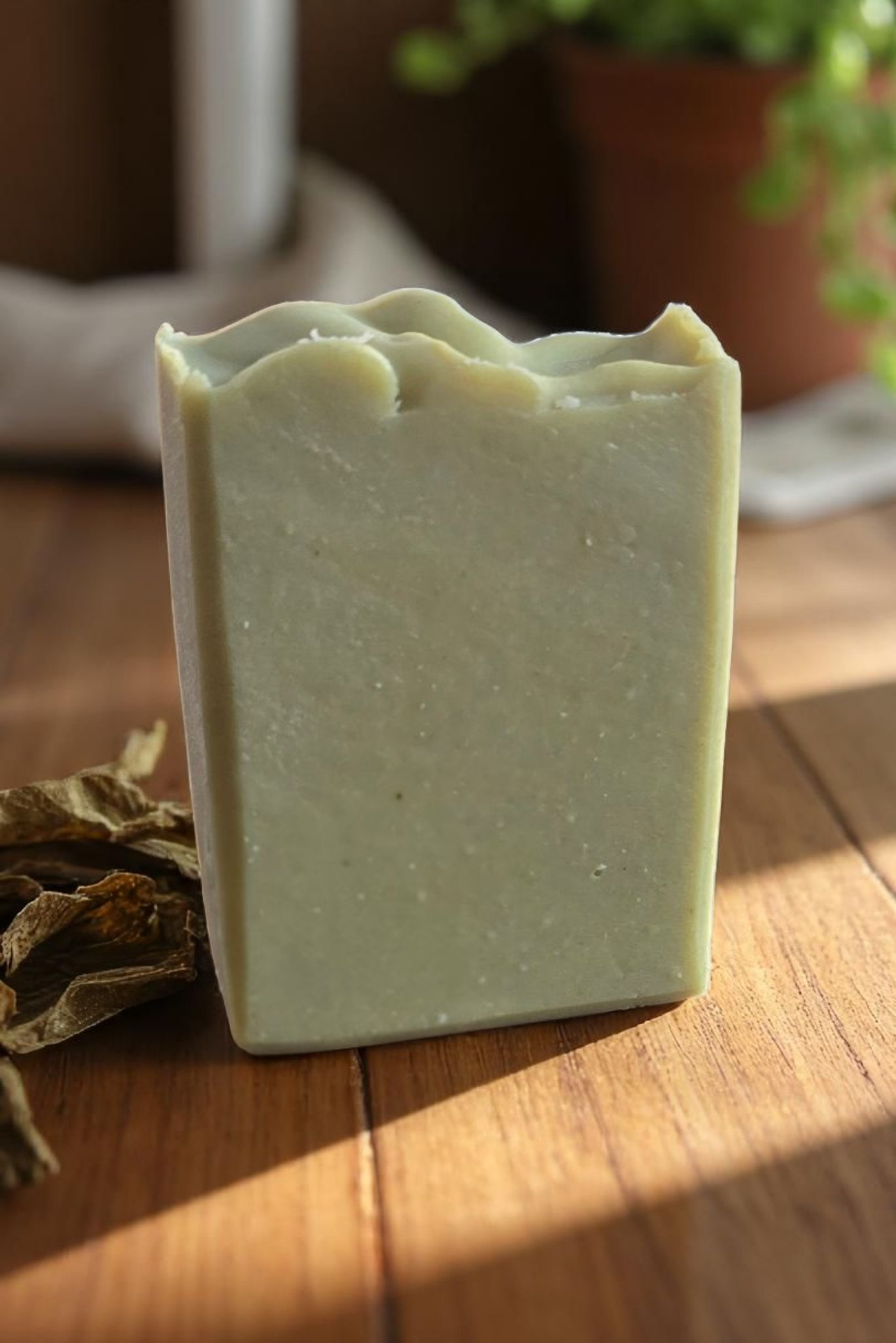 Tobacco & Bay Leaf Tallow Soap with Goat Milk & Oats – Clean, Masculine Scent - Available 8/3