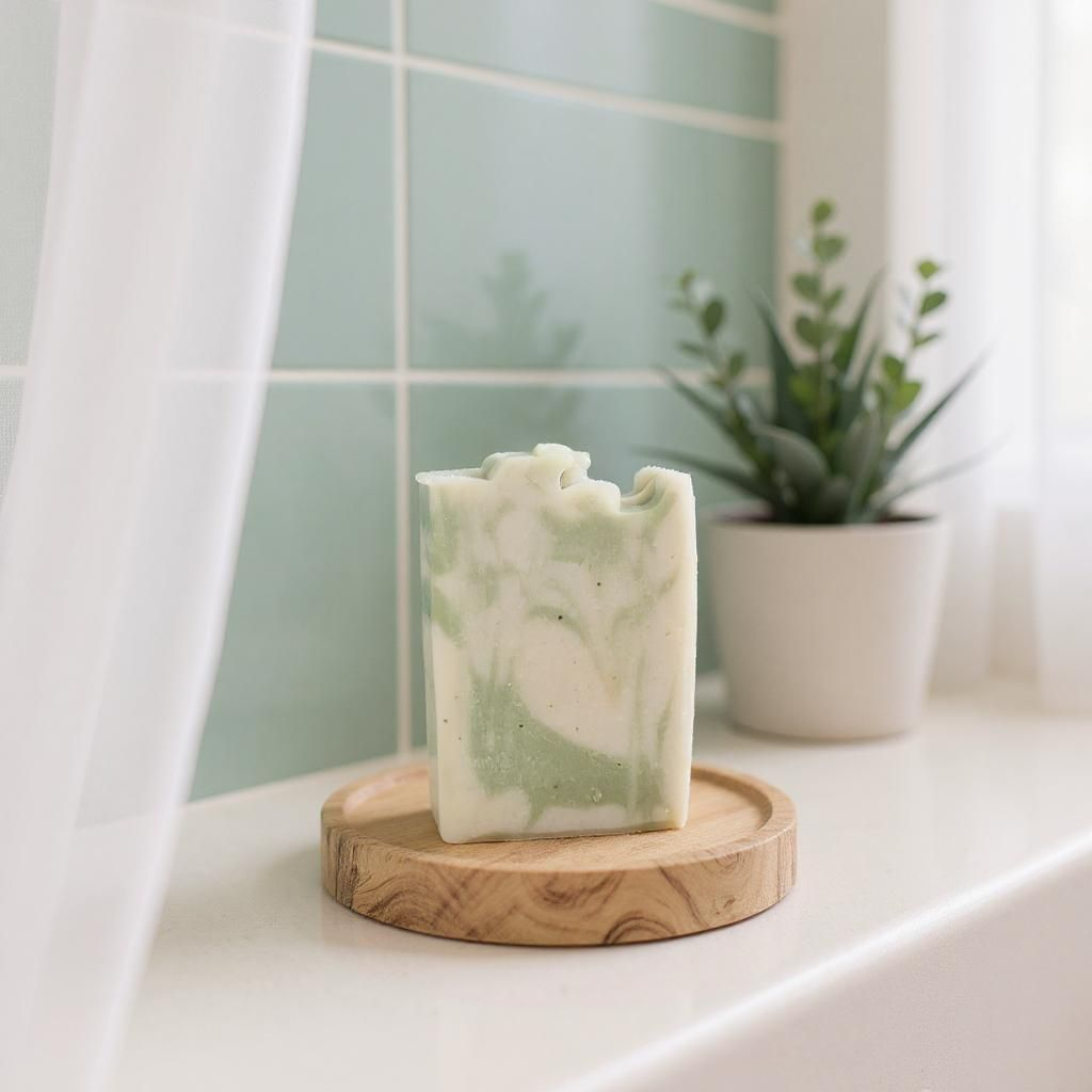 Palo Santo & Mahogany Tallow Soap with Goat Milk & Oats – Warm Woodsy Bar - Available 8/5