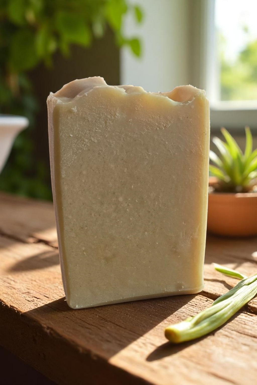 Lemongrass Tallow Soap with Goat Milk & Oats – Bright & Fresh Citrus Bar Available 8/3